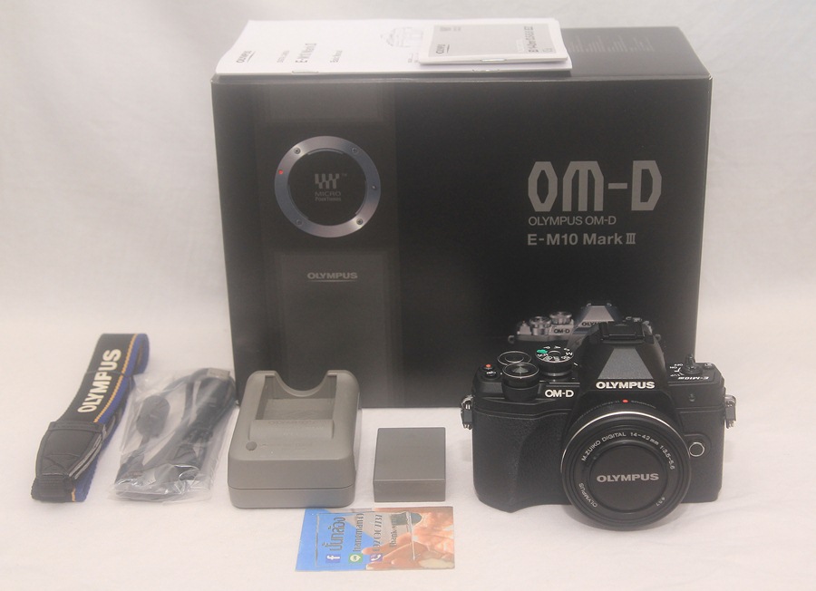 ขายกล้อง Olympus EM10 Mark III +14-42 EZ